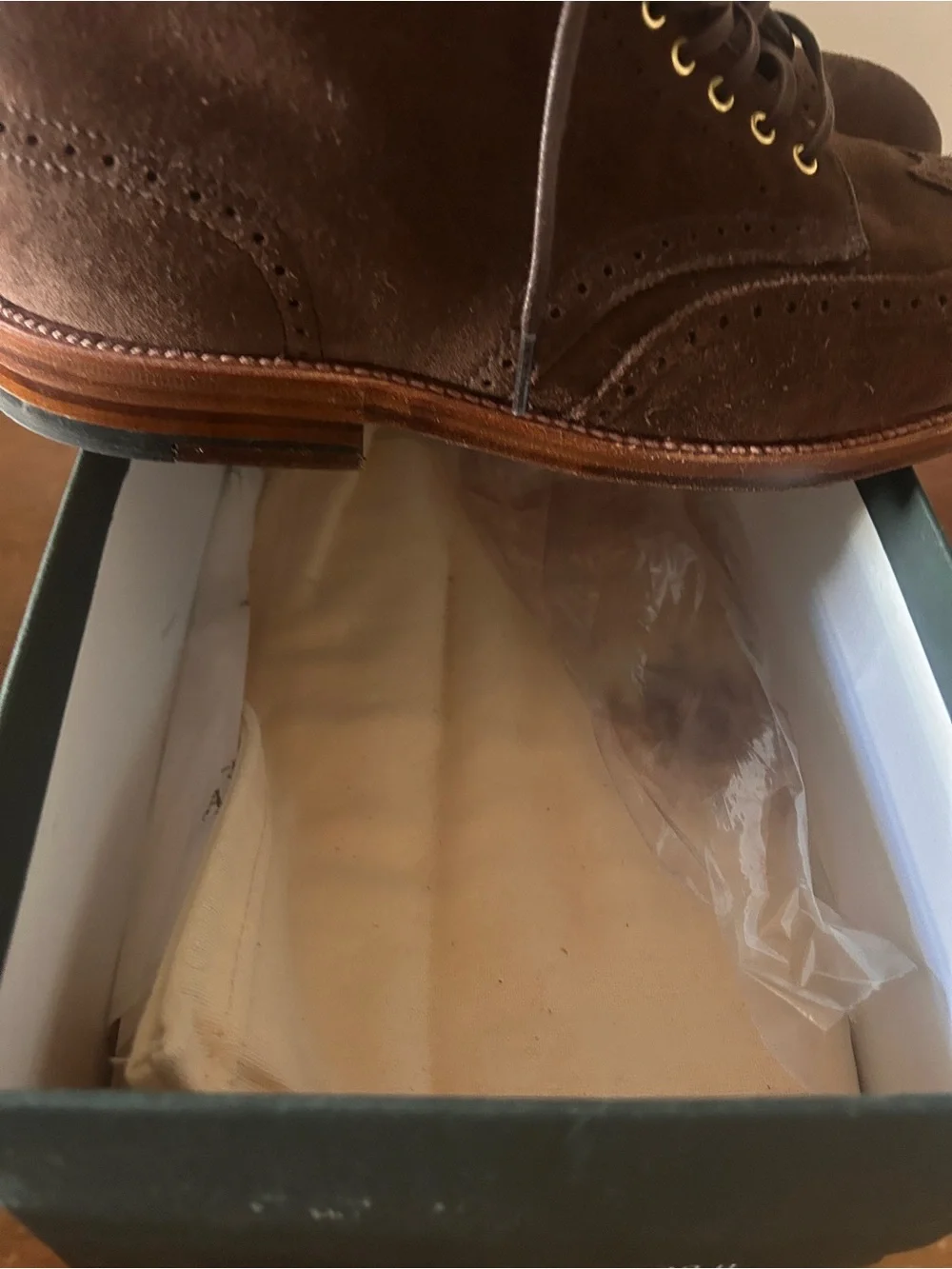 Alden classic suede
